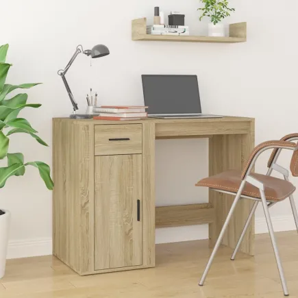 Bureau Chêne sonoma 100x49x75 cm 