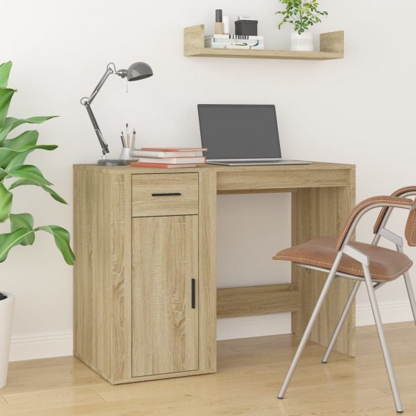 Bureau Chêne sonoma 100x49x75 cm 