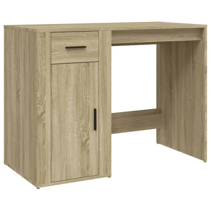 Bureau Chêne sonoma 100x49x75 cm  2