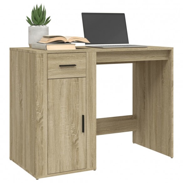 Bureau Chêne sonoma 100x49x75 cm 