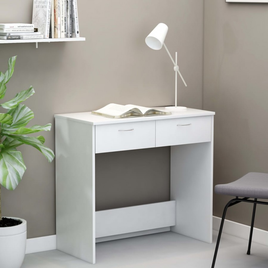 Bureau Blanc 80x40x75 cm 