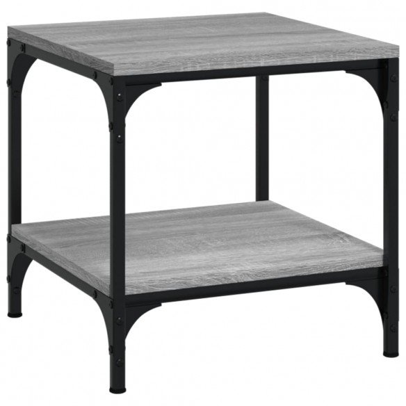 Tables d'appoint 2pcs Sonoma gris 40x40x40 cm 