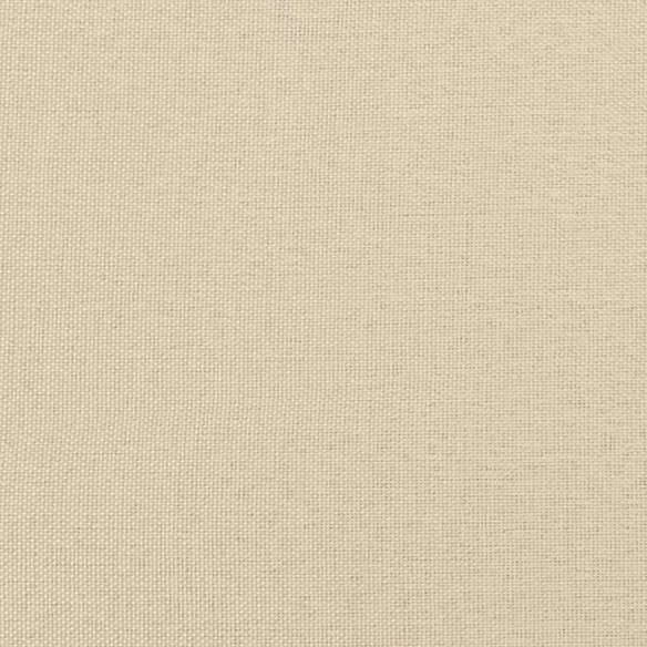 Banc beige 110x40x70 cm lin
