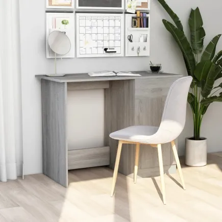 Bureau Sonoma gris 100x50x76 cm 