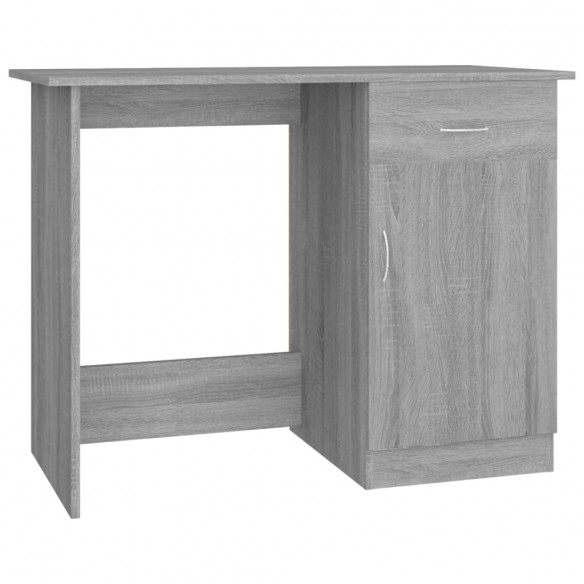Bureau Sonoma gris 100x50x76 cm 