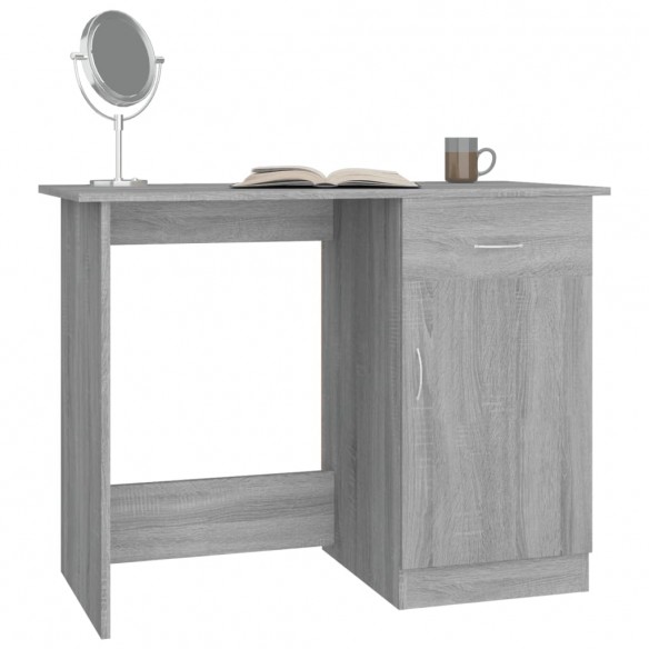 Bureau Sonoma gris 100x50x76 cm 