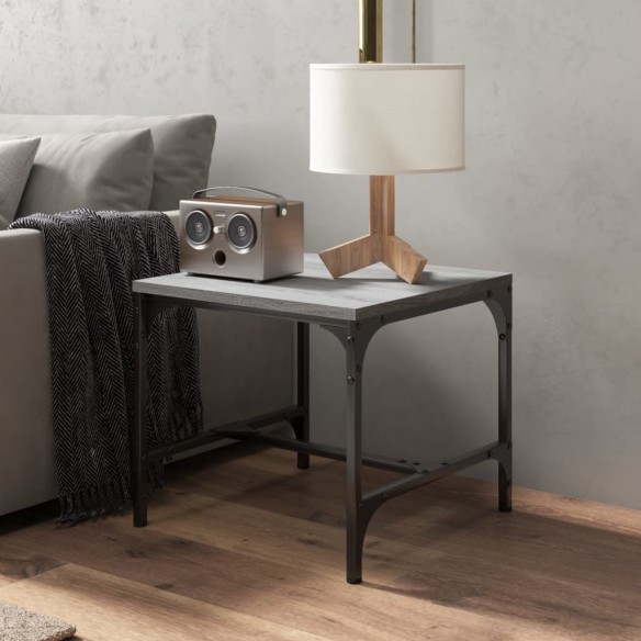 Tables d'appoint 2pcs Sonoma gris 40x40x35 cm 