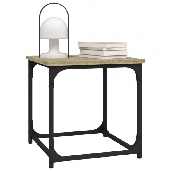 Table d'appoint Chêne sonoma 40x40x40 cm 