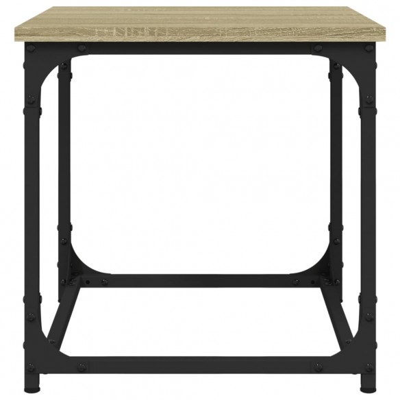 Table d'appoint Chêne sonoma 40x40x40 cm 