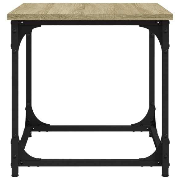 Table d'appoint Chêne sonoma 40x40x40 cm 