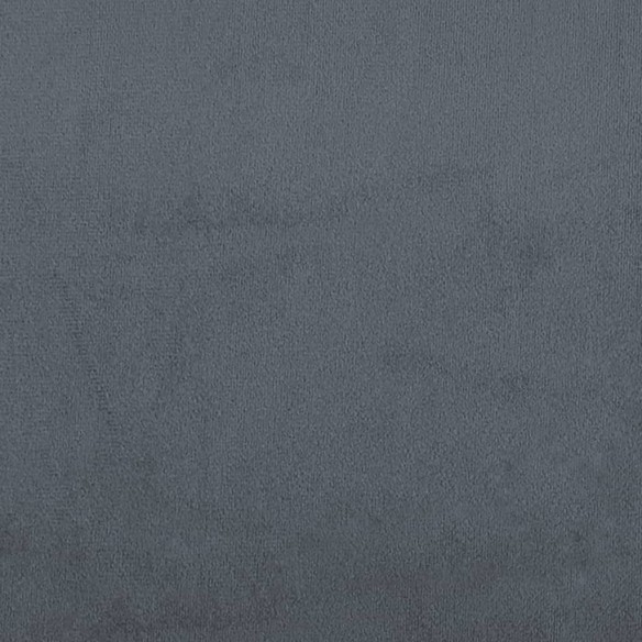 Ensemble de canapés 3 pcs gris foncé velours