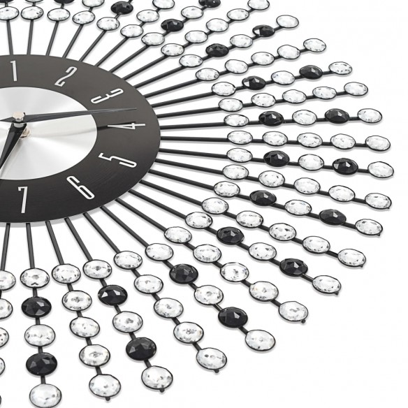 Horloge murale Métal 43 cm Noir