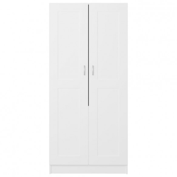 Garde-robe Blanc 82,5x51,5x180 cm Aggloméré