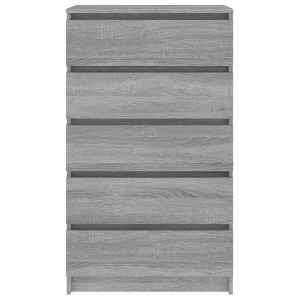 Commode Sonoma gris 60x36x103 cm 