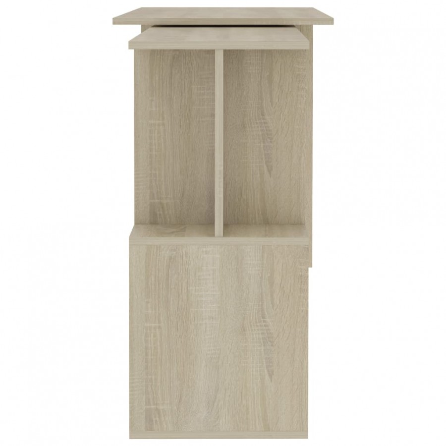Bureau d'angle Chêne sonoma 200x50x76 cm Aggloméré
