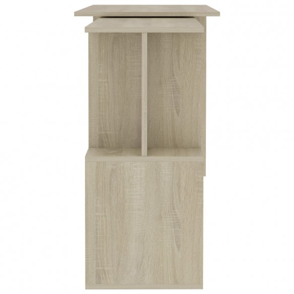 Bureau d'angle Chêne sonoma 200x50x76 cm Aggloméré