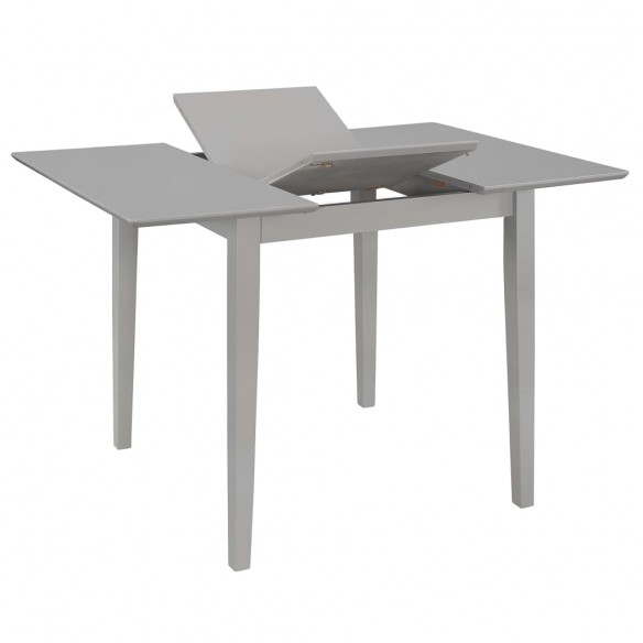 Mobilier de salle à manger 5 pcs MDF Gris