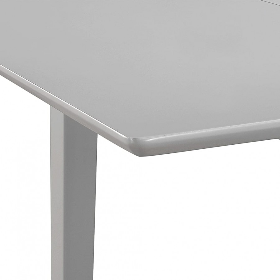 Mobilier de salle à manger 5 pcs MDF Gris