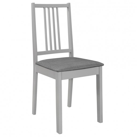 Mobilier de salle à manger 5 pcs MDF Gris