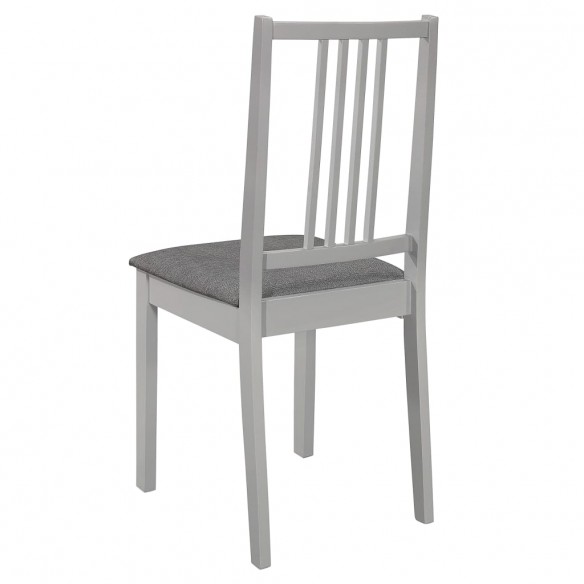 Mobilier de salle à manger 5 pcs MDF Gris