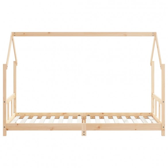 Lit pour enfants 90x200 cm bois de pin massif