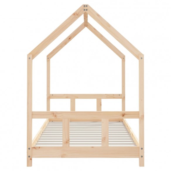Lit pour enfants 90x200 cm bois de pin massif