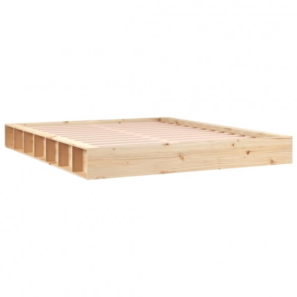 Lit 140x200 cm Bois massif