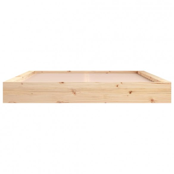 Lit 140x200 cm Bois massif