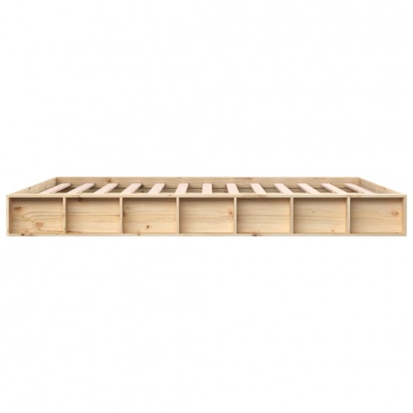 Lit 140x200 cm Bois massif