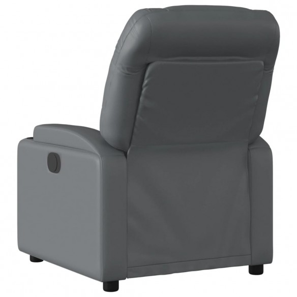 Fauteuil inclinable Gris Similicuir