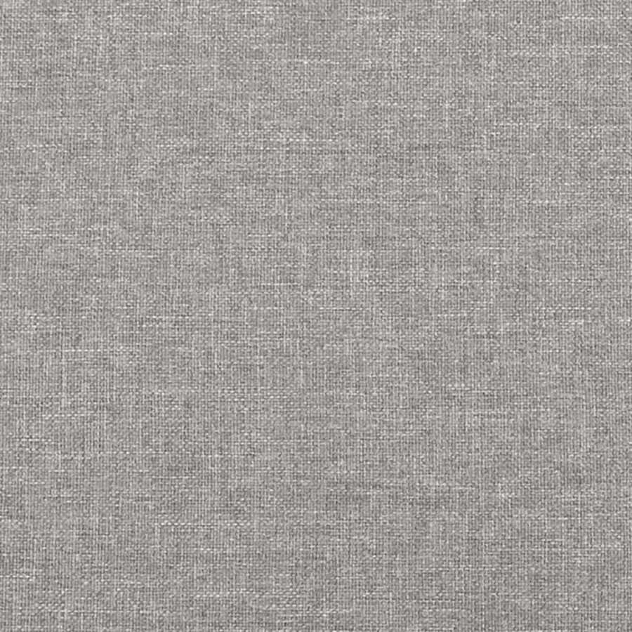 Têtes de lit 2 pcs Gris clair 90x7x78/88 cm Tissu