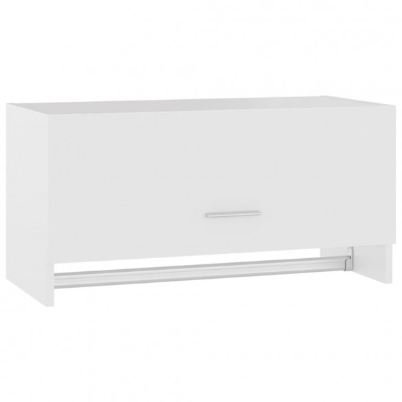 Garde-robe Blanc 70x32,5x35 cm Aggloméré