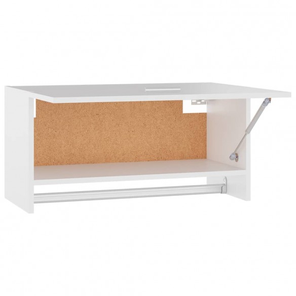 Garde-robe Blanc 70x32,5x35 cm Aggloméré