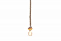 Lampe suspension design coloris naturel