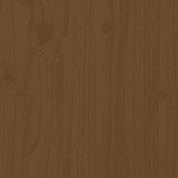Tabourets 2 pcs marron miel 40x42x120 cm bois massif de pin
