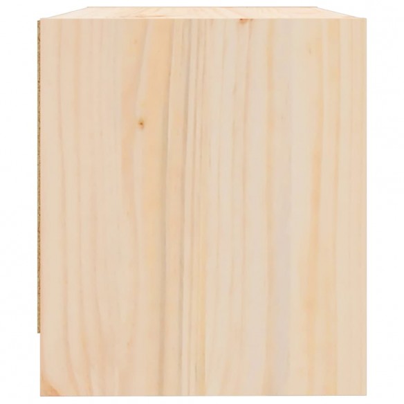 Tables de chevet 2 pcs 40x31x35,5 cm bois de pin massif
