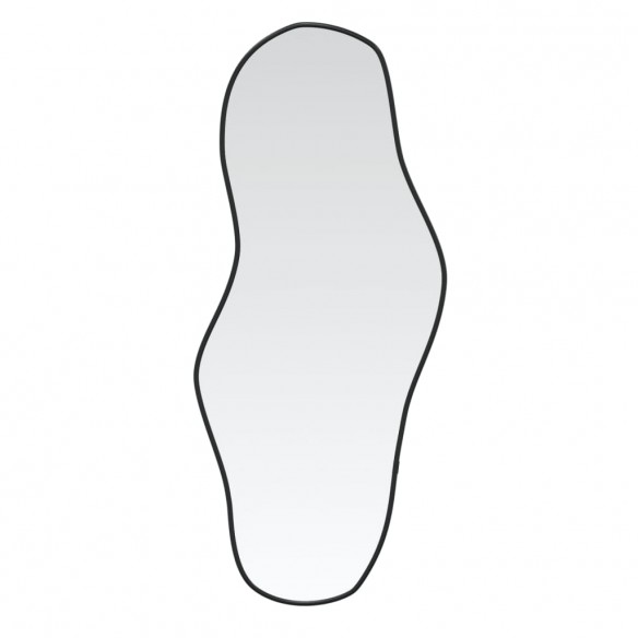 Miroir mural Noir 60x25 cm