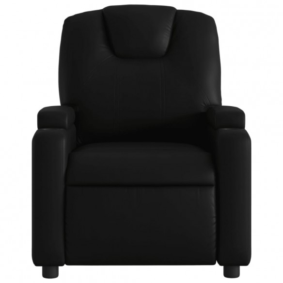 Fauteuil inclinable Noir Similicuir