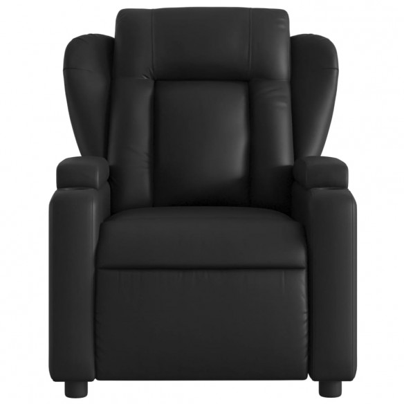 Fauteuil inclinable Noir Similicuir