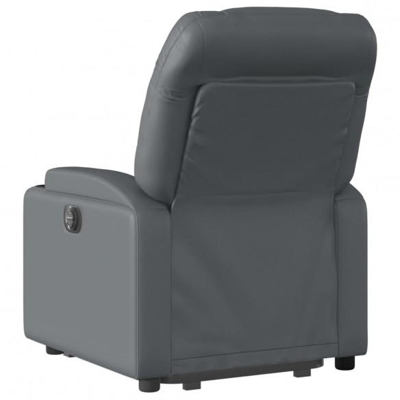 Fauteuil inclinable Gris Similicuir