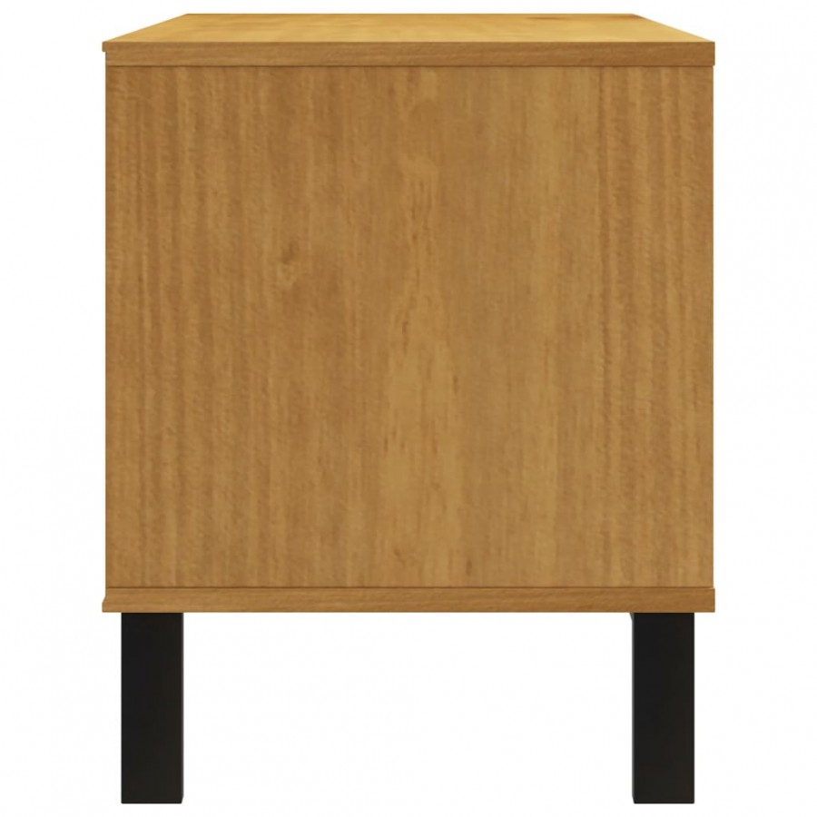Meuble TV FLAM 110x40x50 cm bois massif de pin