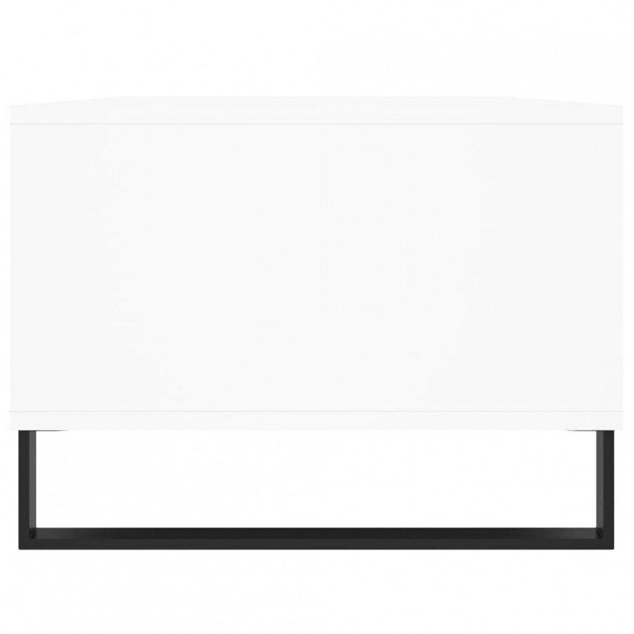 Table basse Blanc 90x50x36,5 cm 