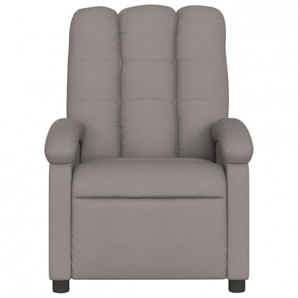 Fauteuil inclinable Taupe Tissu