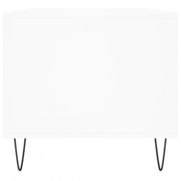 Table basse Blanc 90x49x45 cm 