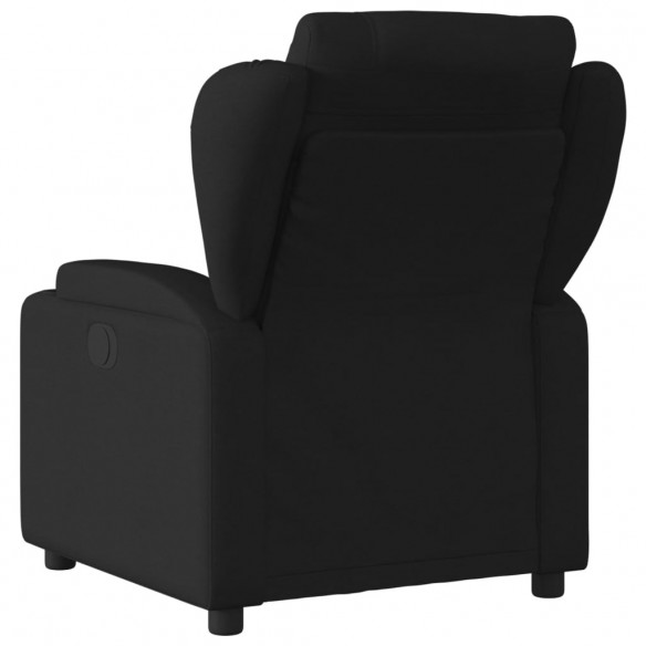 Fauteuil inclinable Noir Tissu
