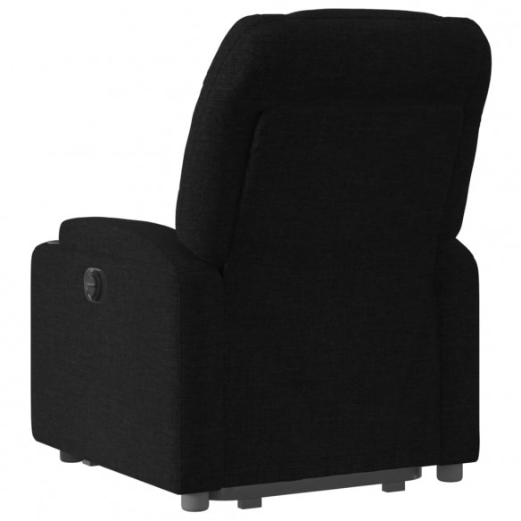 Fauteuil inclinable noir tissu