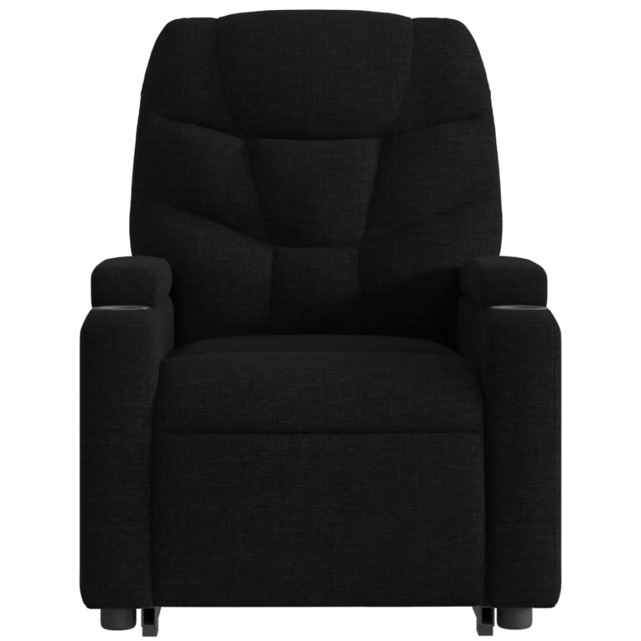 Fauteuil inclinable noir tissu