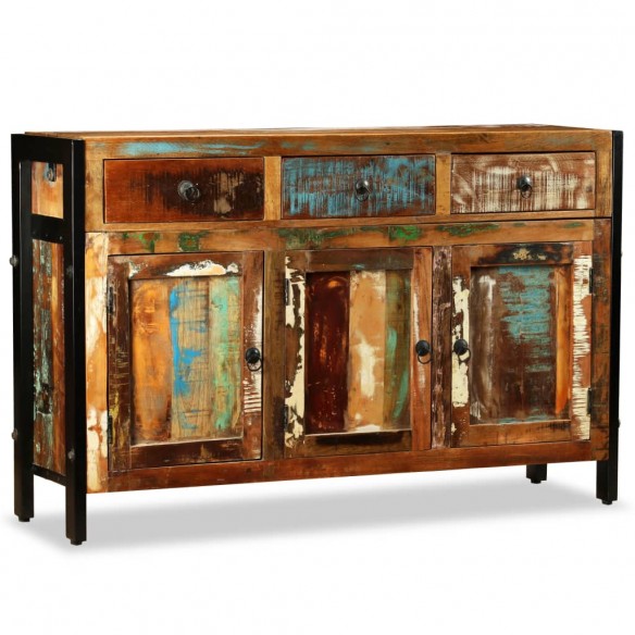 Buffet Bois de récupération massif 120 x 35 x 76 cm