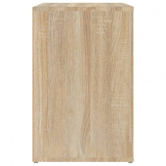 Armoire à chaussures Chêne sonoma 130x35x54cm 