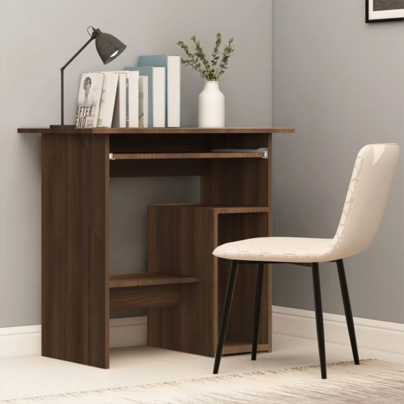 Bureau Chêne marron 80x45x74 cm 